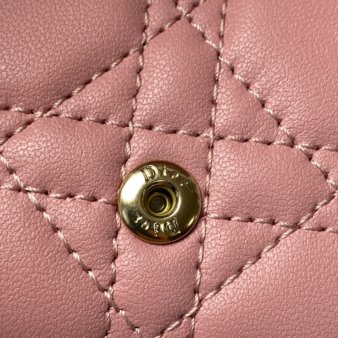 未使用 タグ付き ディオール DIOR レディース カナージュ 4連 キーケース キーリング S09830NMJ_M413/44-MA-0273