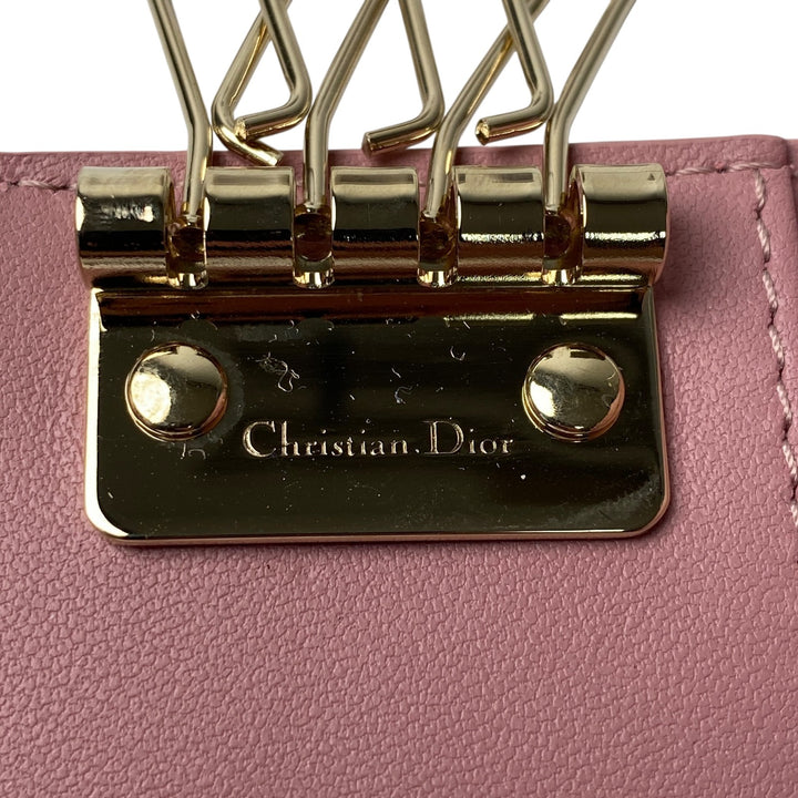 未使用 タグ付き ディオール DIOR レディース カナージュ 4連 キーケース キーリング S09830NMJ_M413/44-MA-0273