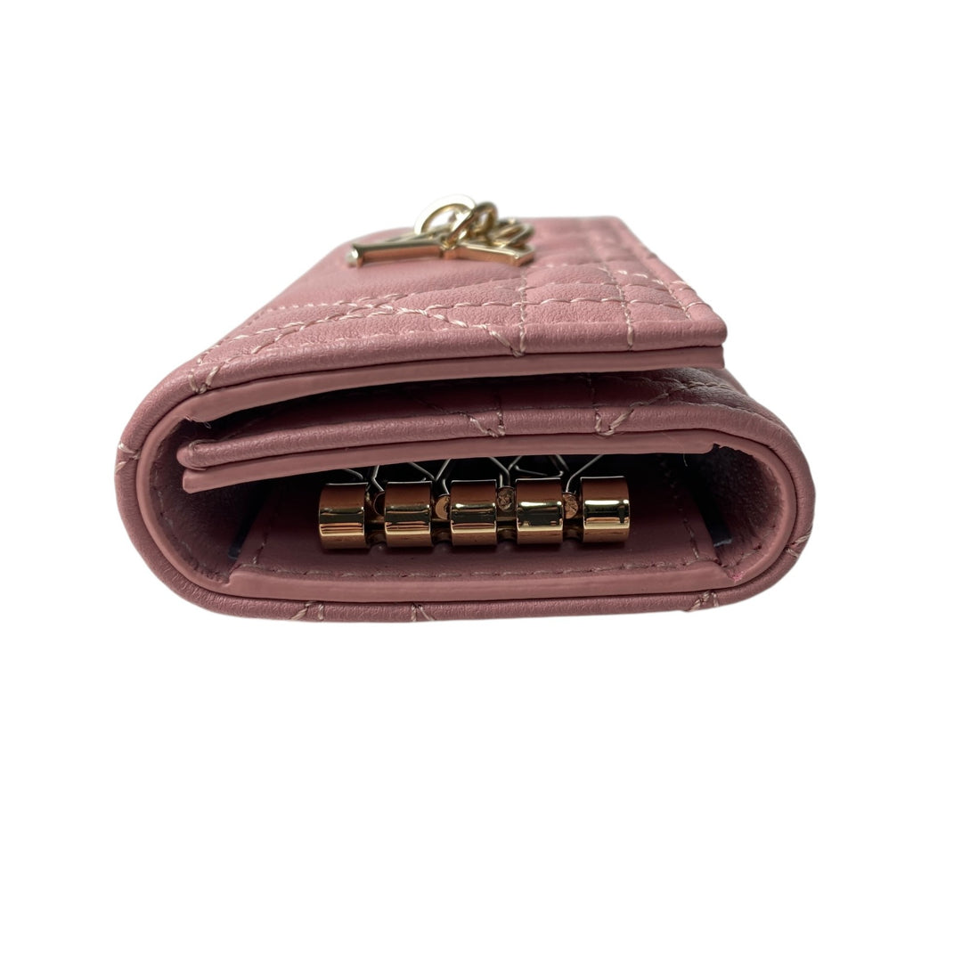 未使用 タグ付き ディオール DIOR レディース カナージュ 4連 キーケース キーリング S09830NMJ_M413/44-MA-0273