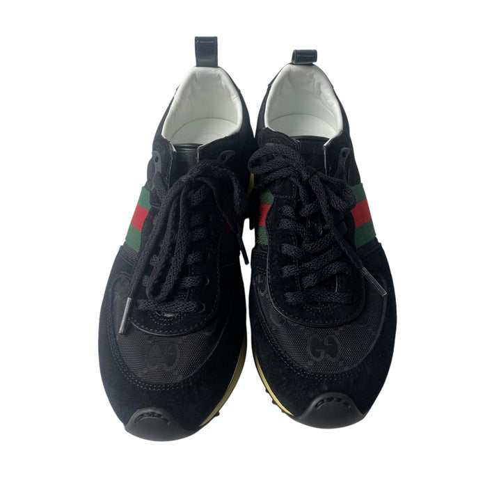 未使用 グッチ GUCCI レディース シェリーライン スニーカー #35