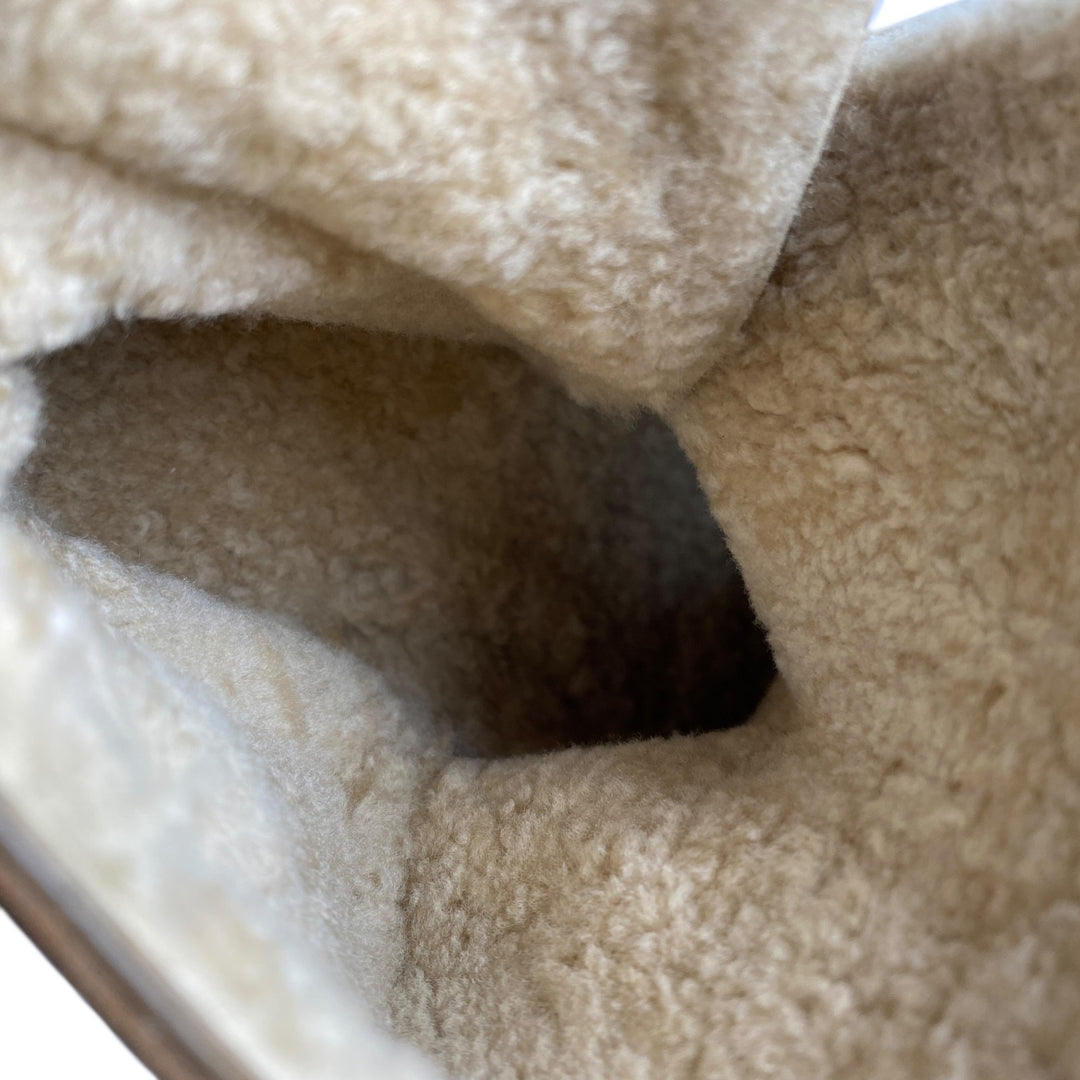 未使用 エルメス HERMES レディース ケリー ショートブーツ スエード #35