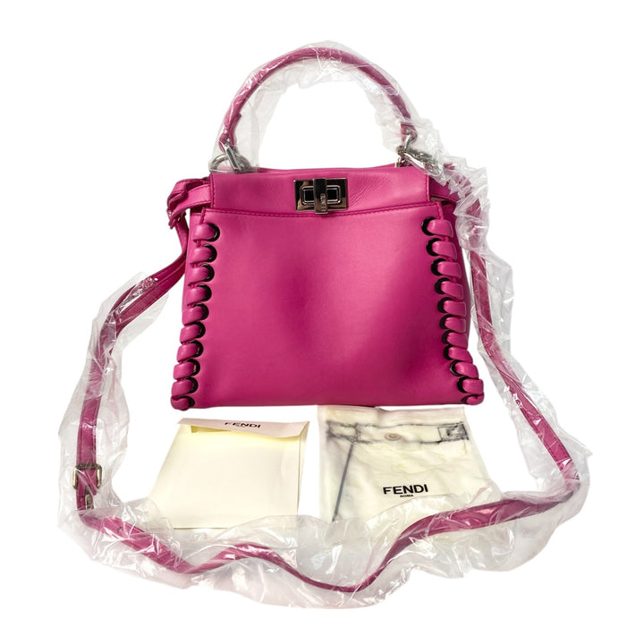 [大幅値下げ]新品同様 フェンディ FENDI レディース ミニ ピーカブー 8BN244 ショルダーバッグ ハンドバッグ 斜めがけ クロスボディ