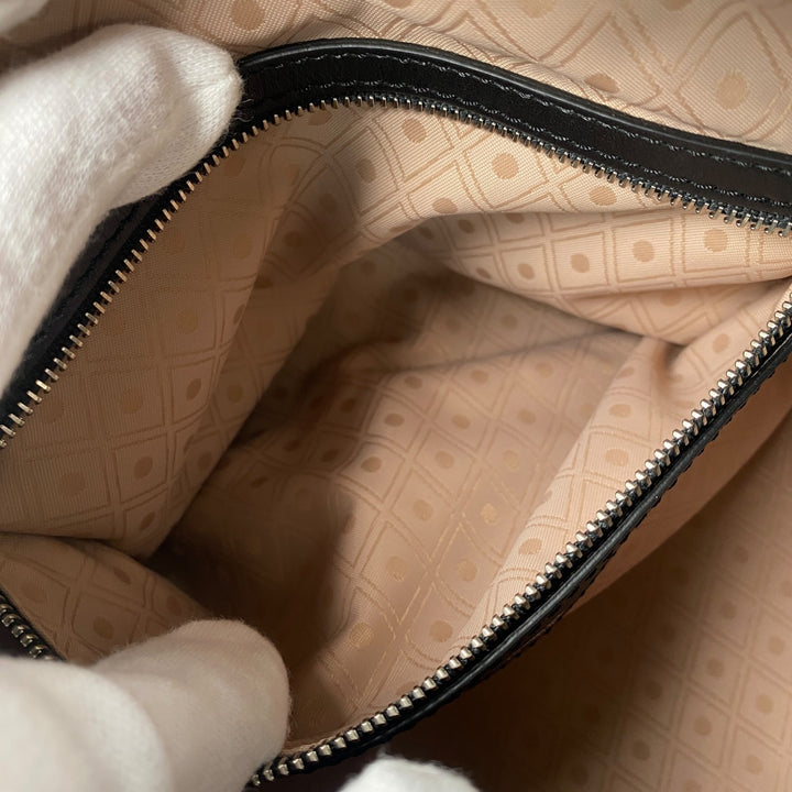 トッズ TOD's レディース Dスタイリング ブラック レザー 2way ショルダーバッグ ハンドバッグ 斜めがけ クロスボディ