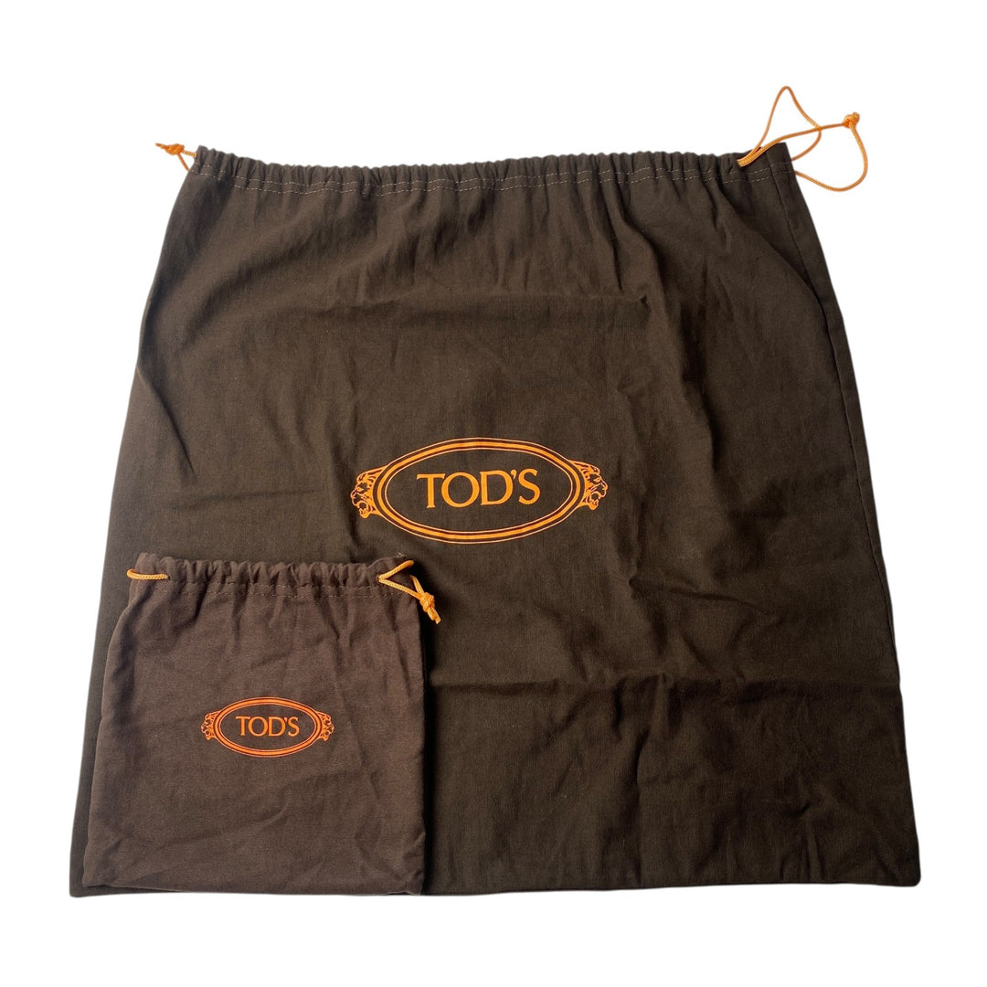 トッズ TOD's レディース Dスタイリング ブラック レザー 2way ショルダーバッグ ハンドバッグ 斜めがけ クロスボディ