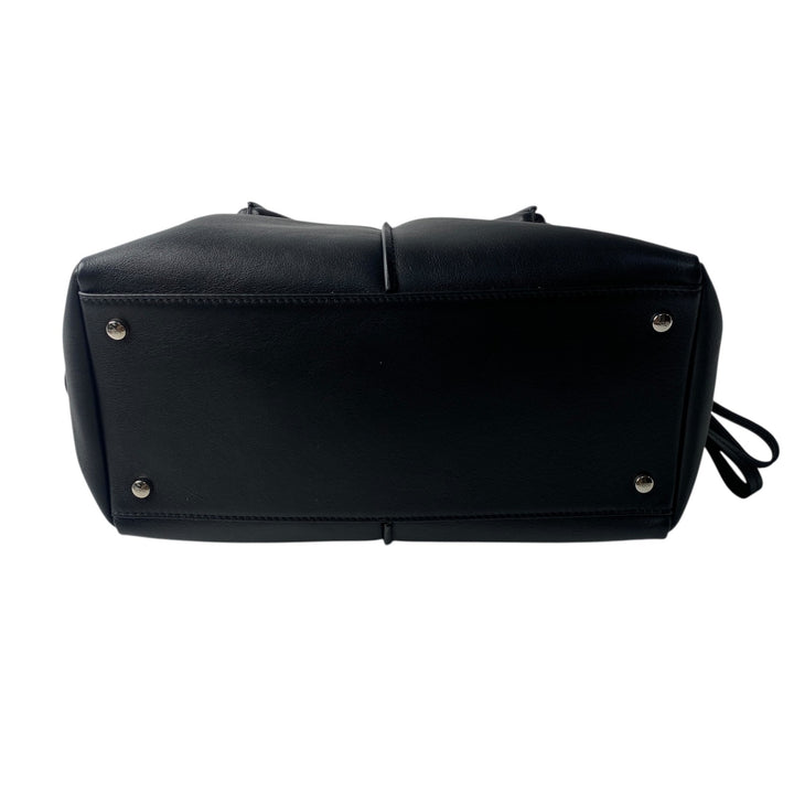 トッズ TOD's レディース Dスタイリング ブラック レザー 2way ショルダーバッグ ハンドバッグ 斜めがけ クロスボディ