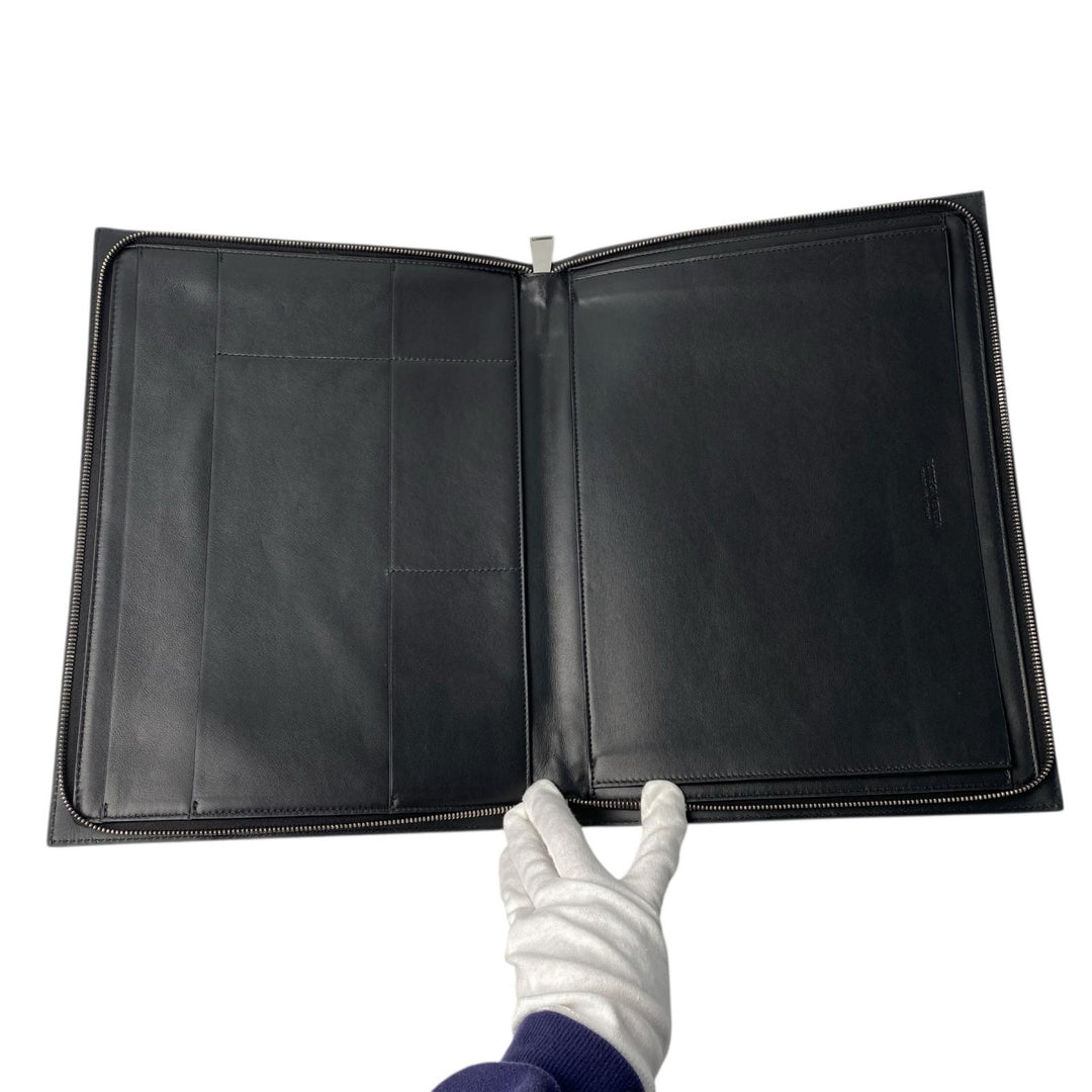 美品 ボッテガヴェネタ BOTTEGA VENETA メンズ クロコ レザー ドキュメントクラッチ