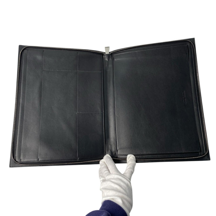 美品 ボッテガヴェネタ BOTTEGA VENETA メンズ クロコ レザー ドキュメントクラッチ