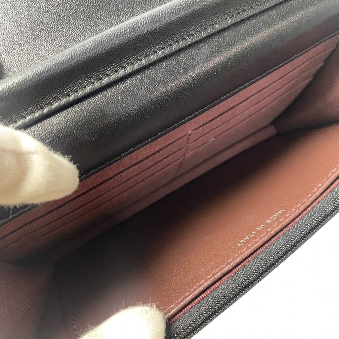 美品 シャネル CHANEL レディース マトラッセ チェーンショルダーウォレットランダム 斜めがけ クロスボディ