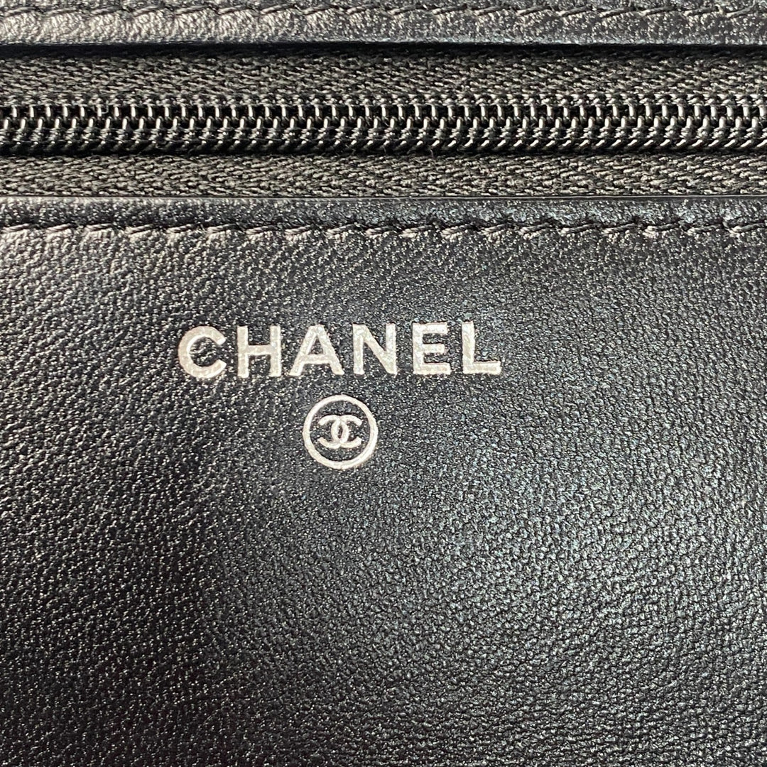 美品 シャネル CHANEL レディース マトラッセ チェーンショルダーウォレットランダム 斜めがけ クロスボディ