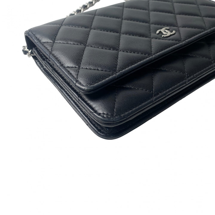 美品 シャネル CHANEL レディース マトラッセ チェーンショルダーウォレットランダム 斜めがけ クロスボディ