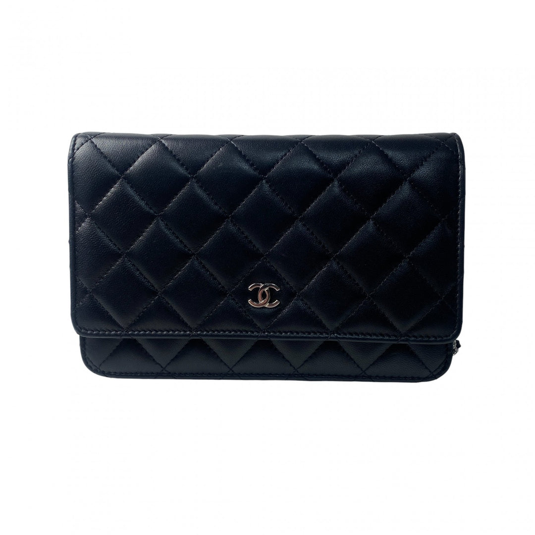 美品 シャネル CHANEL レディース マトラッセ チェーンショルダーウォレットランダム 斜めがけ クロスボディ