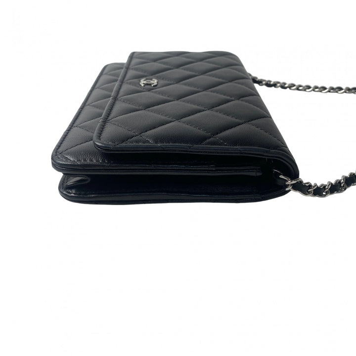 美品 シャネル CHANEL レディース マトラッセ チェーンショルダーウォレットランダム 斜めがけ クロスボディ