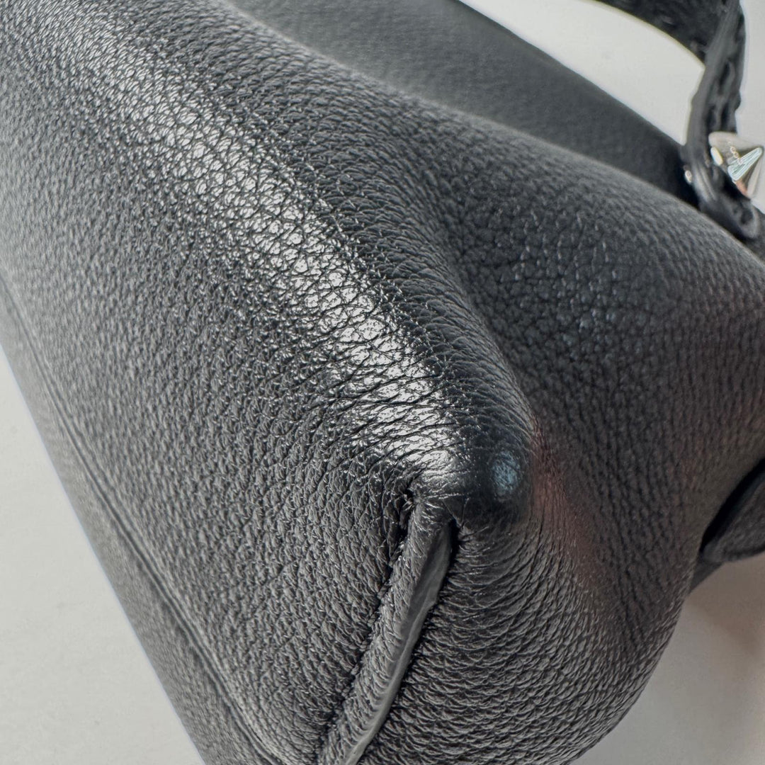 美品 フェンディ FENDI バイザウェイ セレリア ミニ ブラック 2way ハンドバッグ ショルダーバッグ 斜めがけ クロスボディ レディース
