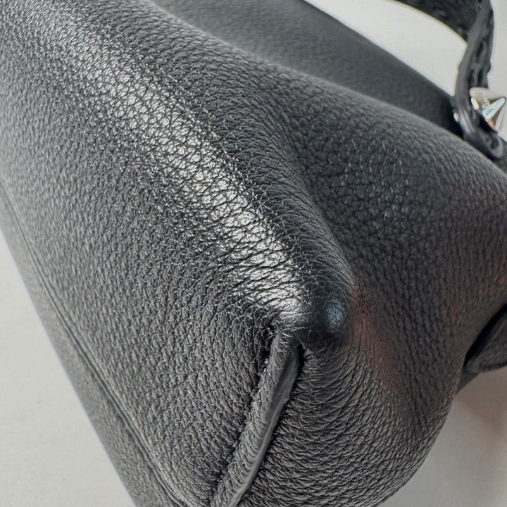 美品 フェンディ FENDI バイザウェイ セレリア ミニ ブラック 2way ハンドバッグ ショルダーバッグ 斜めがけ クロスボディ レディース