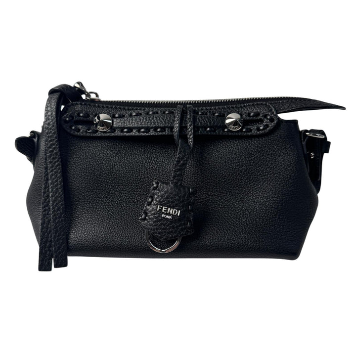 美品 フェンディ FENDI バイザウェイ セレリア ミニ ブラック 2way ハンドバッグ ショルダーバッグ 斜めがけ クロスボディ レディース
