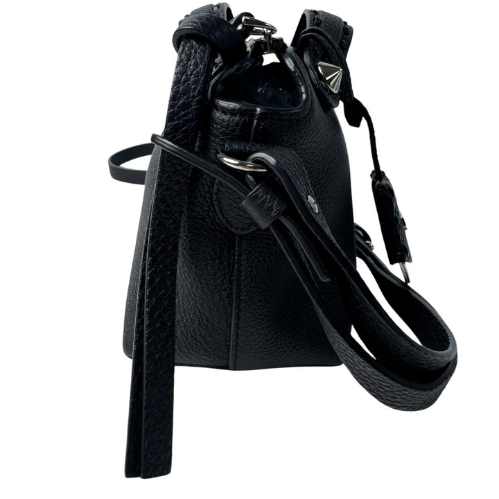 美品 フェンディ FENDI バイザウェイ セレリア ミニ ブラック 2way ハンドバッグ ショルダーバッグ 斜めがけ クロスボディ レディース