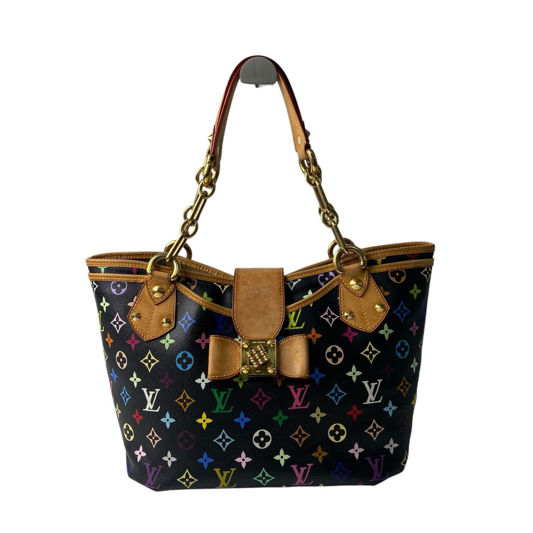 ルイヴィトン LOUIS VUITTON モノグラム マルチカラー アニーGM トートバッグ M40307 SR1111
