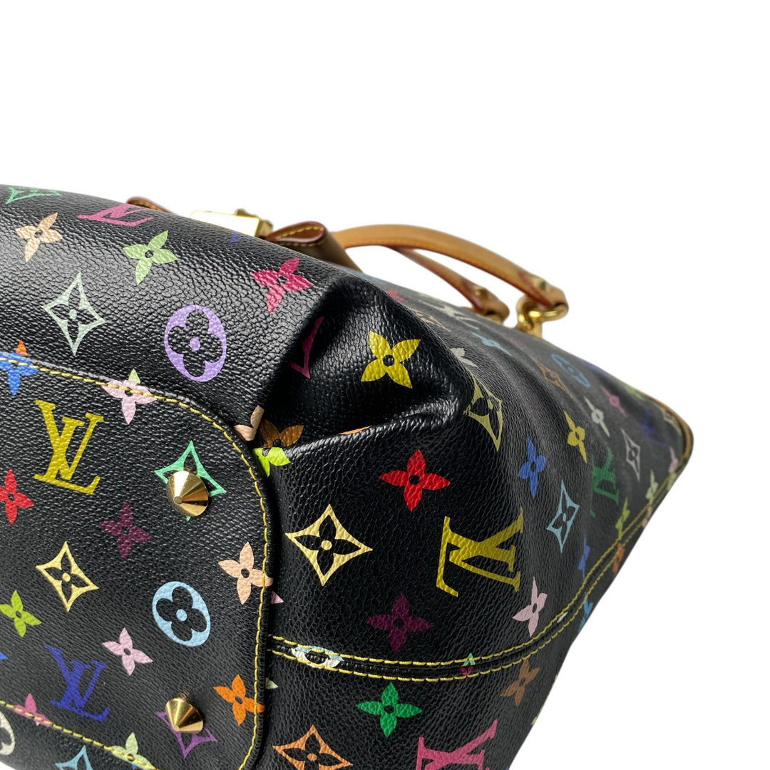 ルイヴィトン LOUIS VUITTON モノグラム マルチカラー アニーGM トートバッグ M40307 SR1111