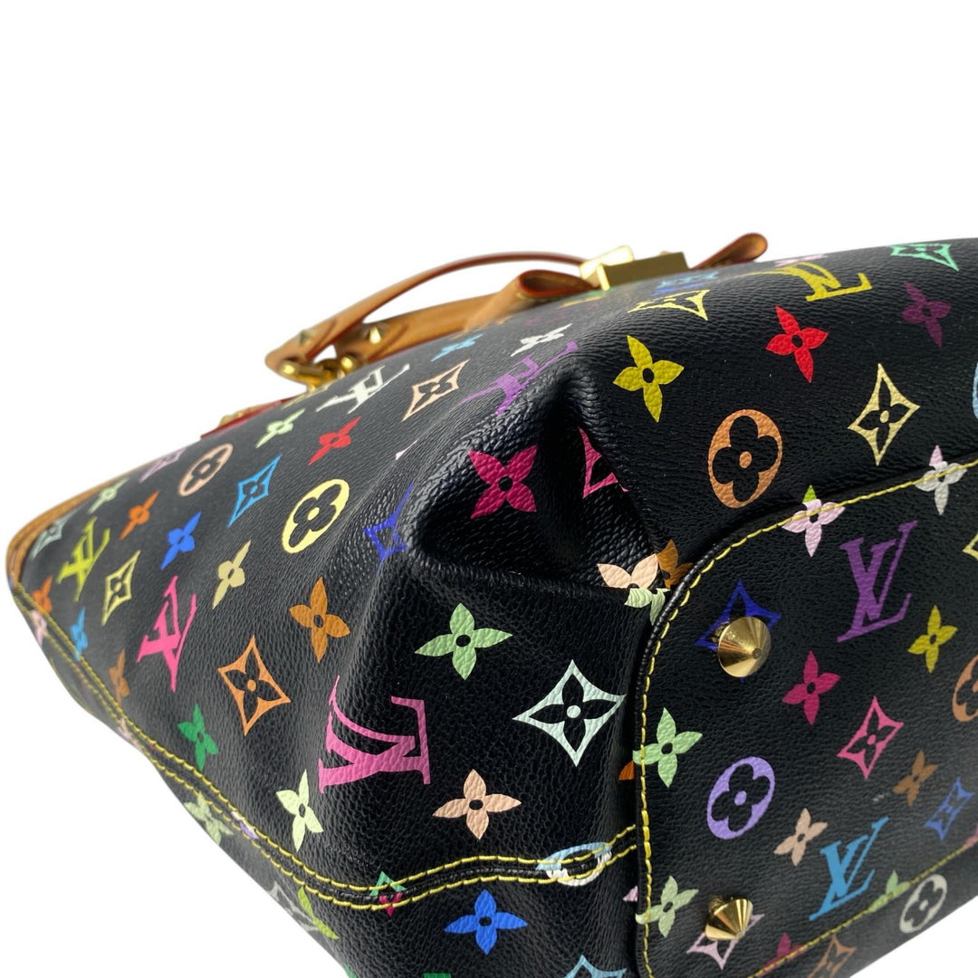 ルイヴィトン LOUIS VUITTON モノグラム マルチカラー アニーGM トートバッグ M40307 SR1111