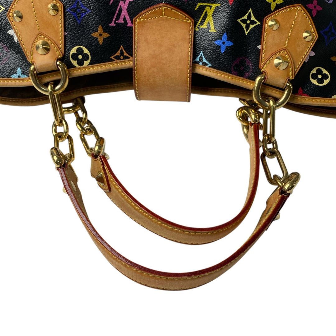 ルイヴィトン LOUIS VUITTON モノグラム マルチカラー アニーGM トートバッグ M40307 SR1111