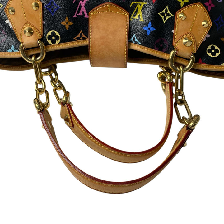 ルイヴィトン LOUIS VUITTON モノグラム マルチカラー アニーGM トートバッグ M40307 SR1111