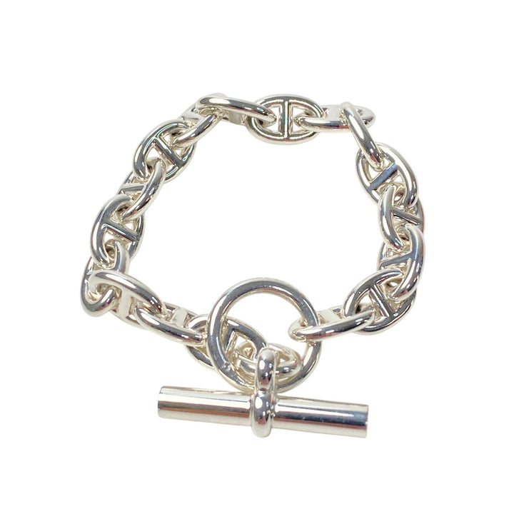 未使用 エルメス HERMES レディース シェーヌダンクル PM 17コマ ブレスレット