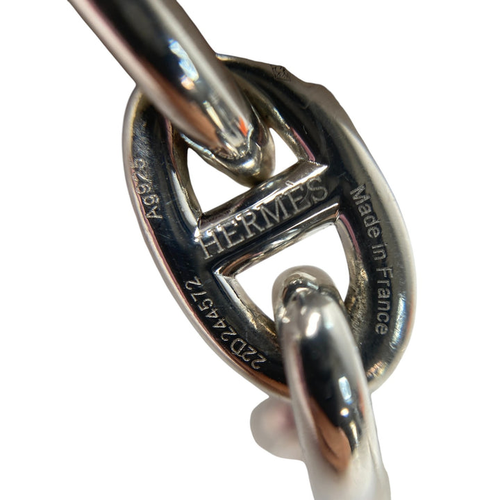 未使用 エルメス HERMES レディース シェーヌダンクル PM 17コマ ブレスレット