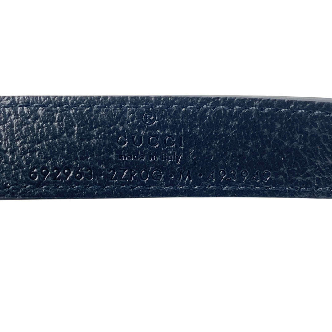 グッチ GUCCI ペット ハーネス 犬用 692963 ブラック ゴールド金具 M