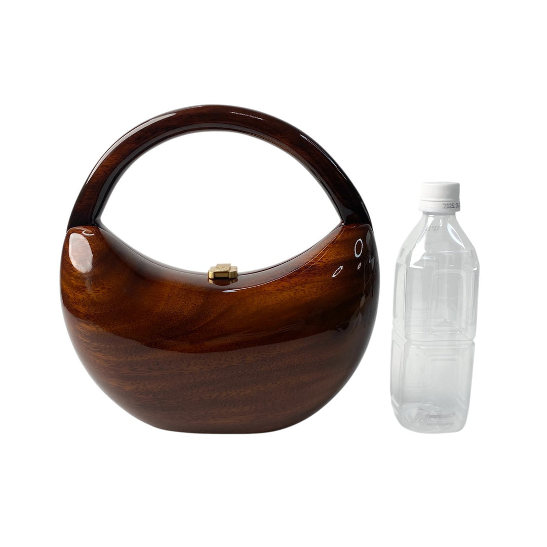 美品 ロシオ ROCIO レディース ハンドバッグ ウッド CocoHandbag