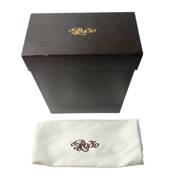 美品 ロシオ ROCIO レディース ハンドバッグ ウッド CocoHandbag