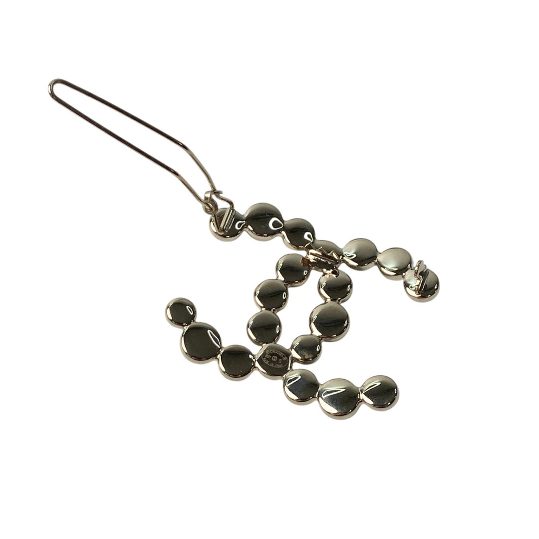 新品同様 シャネル CHANEL レディース ココマーク ヘアクリップ ヘアピン 髪留め B21S