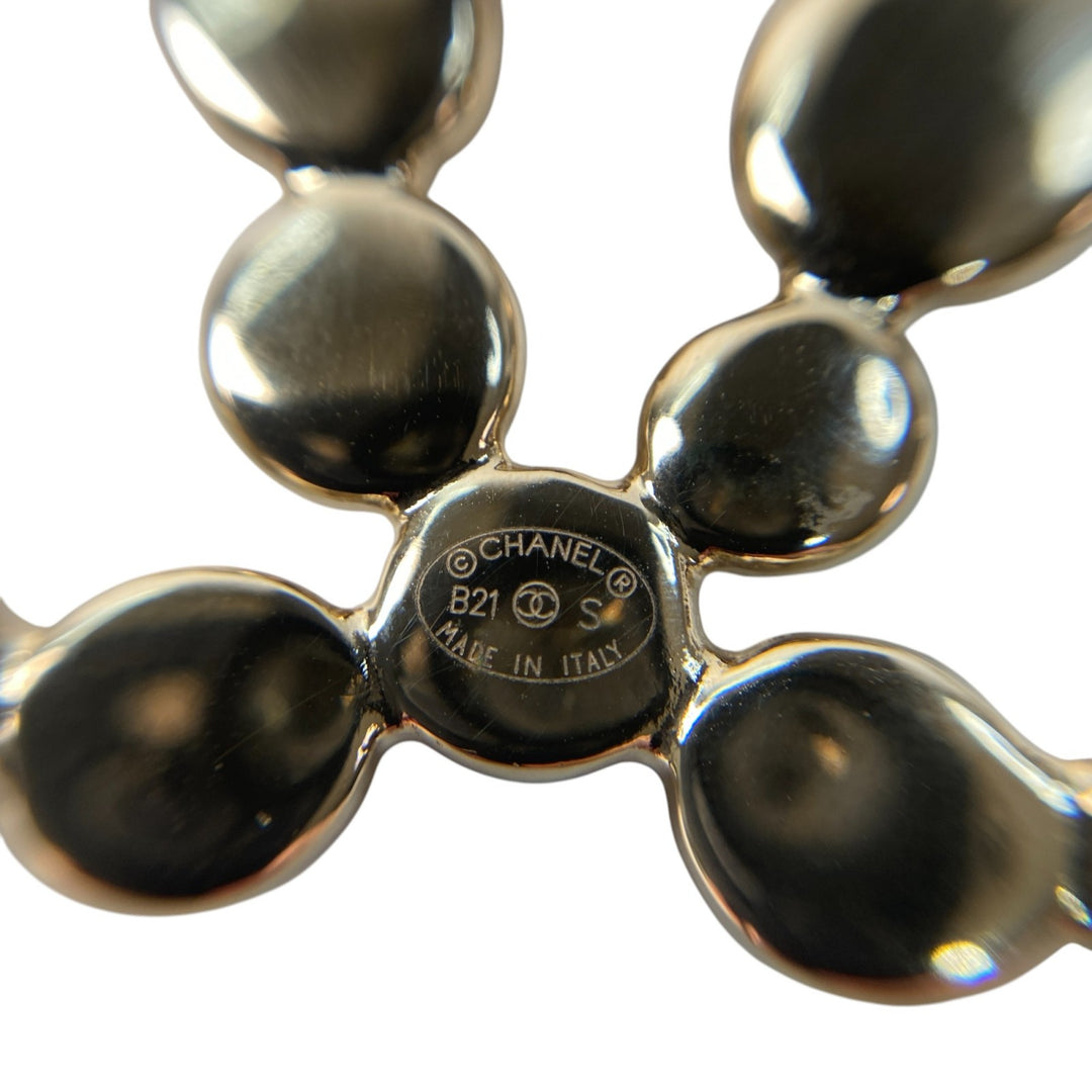 新品同様 シャネル CHANEL レディース ココマーク ヘアクリップ ヘアピン 髪留め B21S