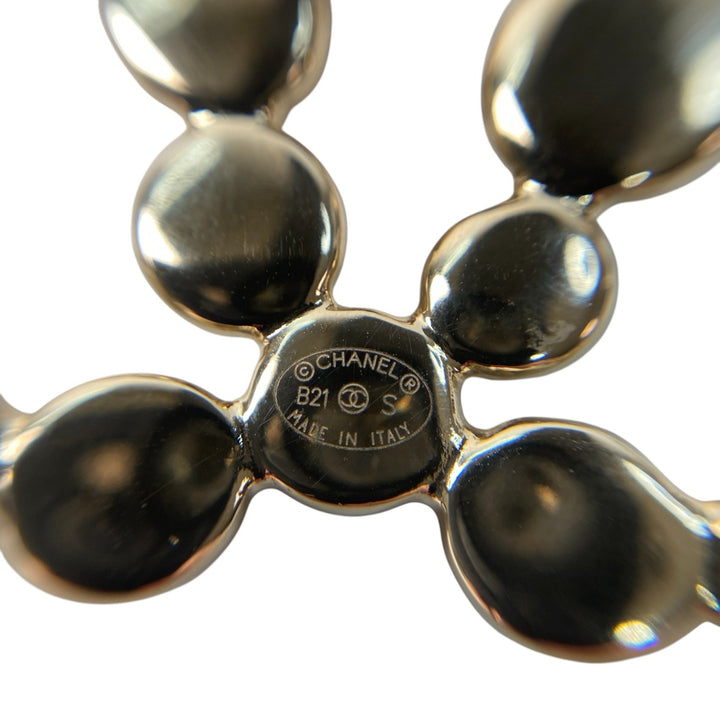 新品同様 シャネル CHANEL レディース ココマーク ヘアクリップ ヘアピン 髪留め B21S