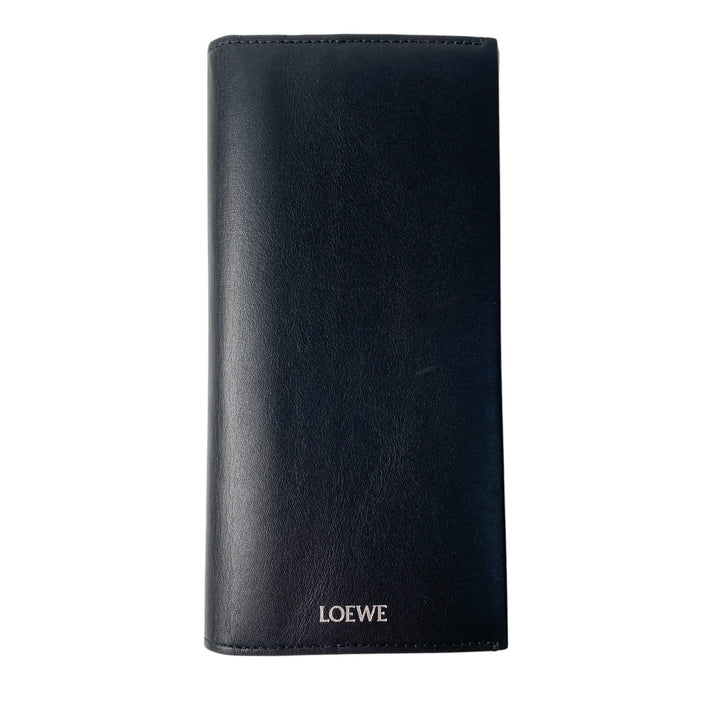 美品 ロエベ LOEWE メンズ ロングウォレット 長財布　ブラック　黒