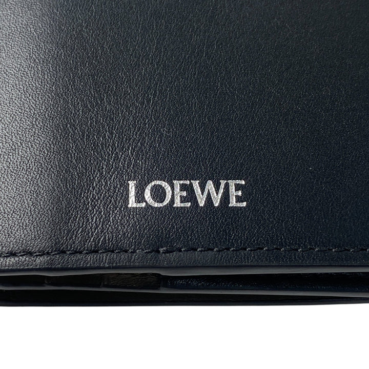 美品 ロエベ LOEWE メンズ ロングウォレット 長財布　ブラック　黒