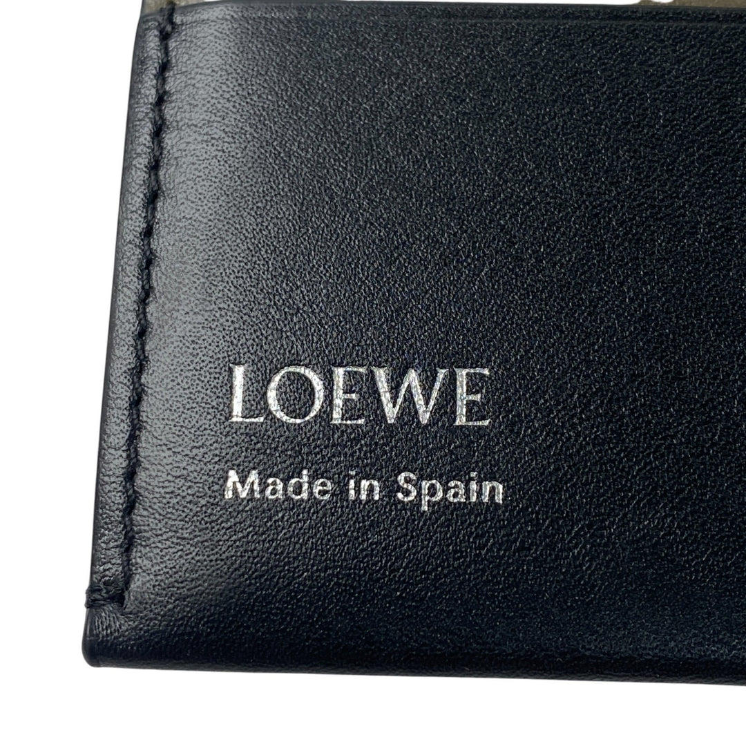 美品 ロエベ LOEWE メンズ ロングウォレット 長財布　ブラック　黒