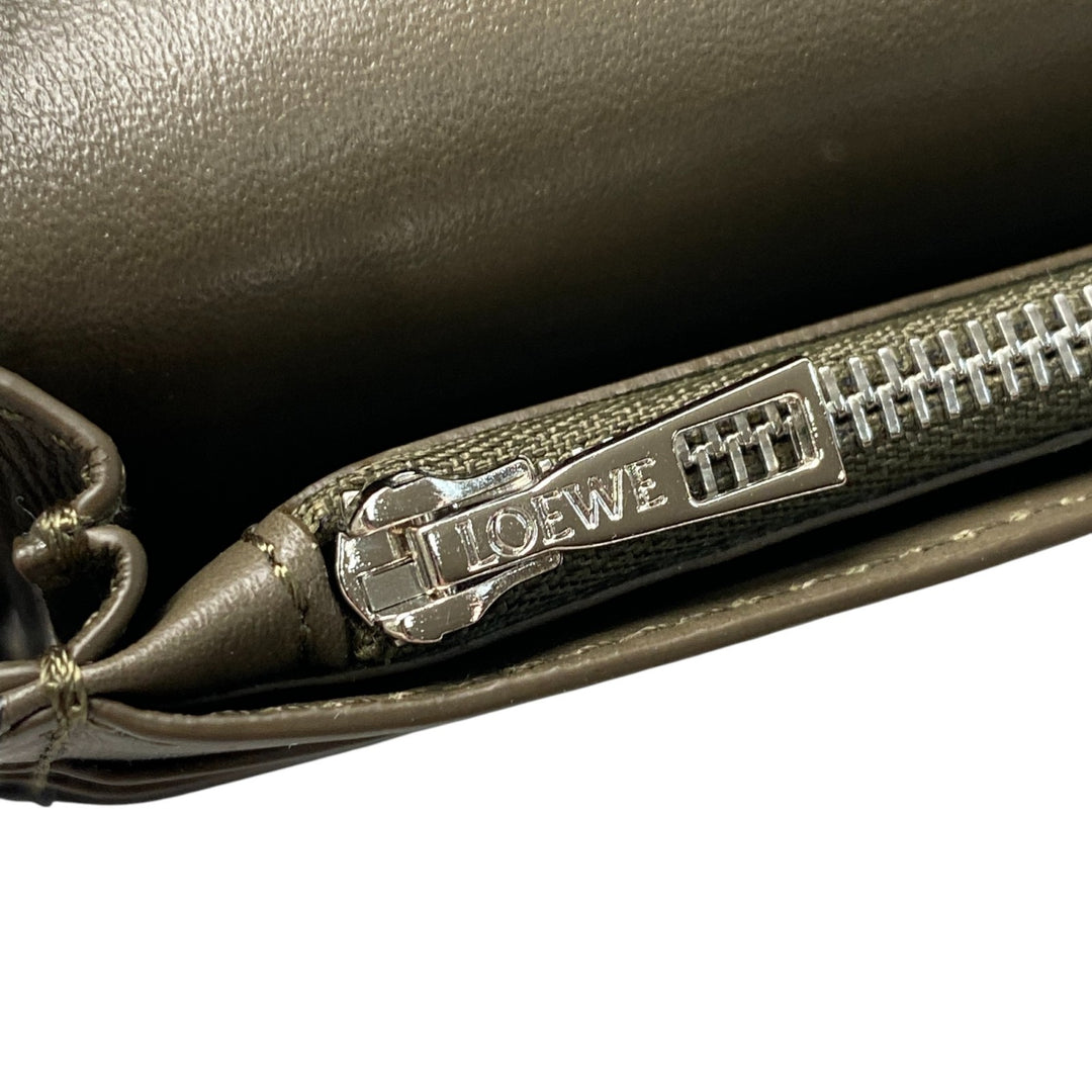 美品 ロエベ LOEWE メンズ ロングウォレット 長財布　ブラック　黒