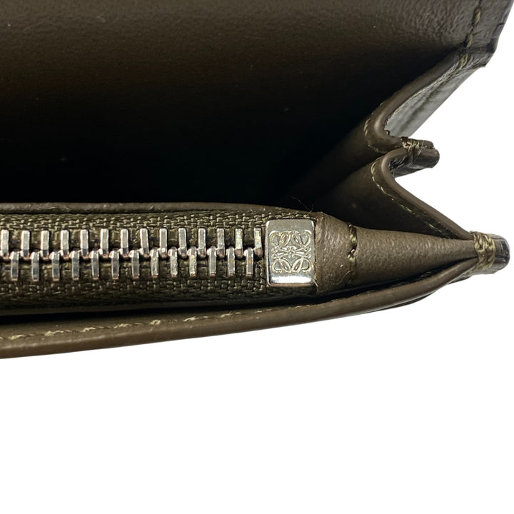 美品 ロエベ LOEWE メンズ ロングウォレット 長財布　ブラック　黒