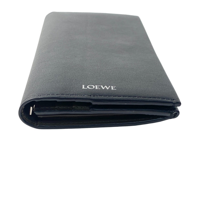 美品 ロエベ LOEWE メンズ ロングウォレット 長財布　ブラック　黒