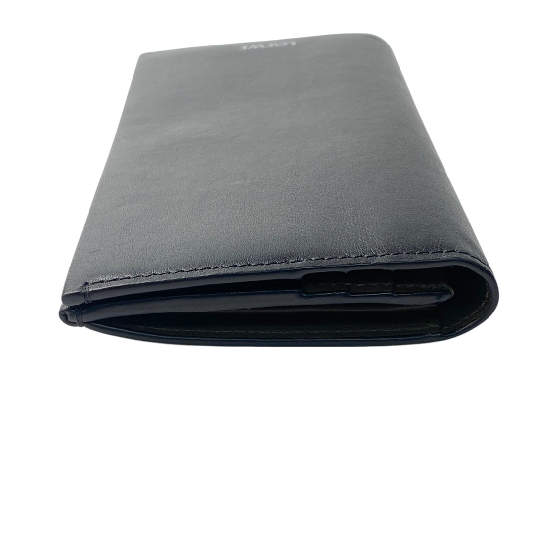 美品 ロエベ LOEWE メンズ ロングウォレット 長財布　ブラック　黒