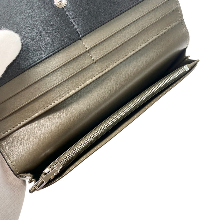 美品 ロエベ LOEWE メンズ ロングウォレット 長財布　ブラック　黒