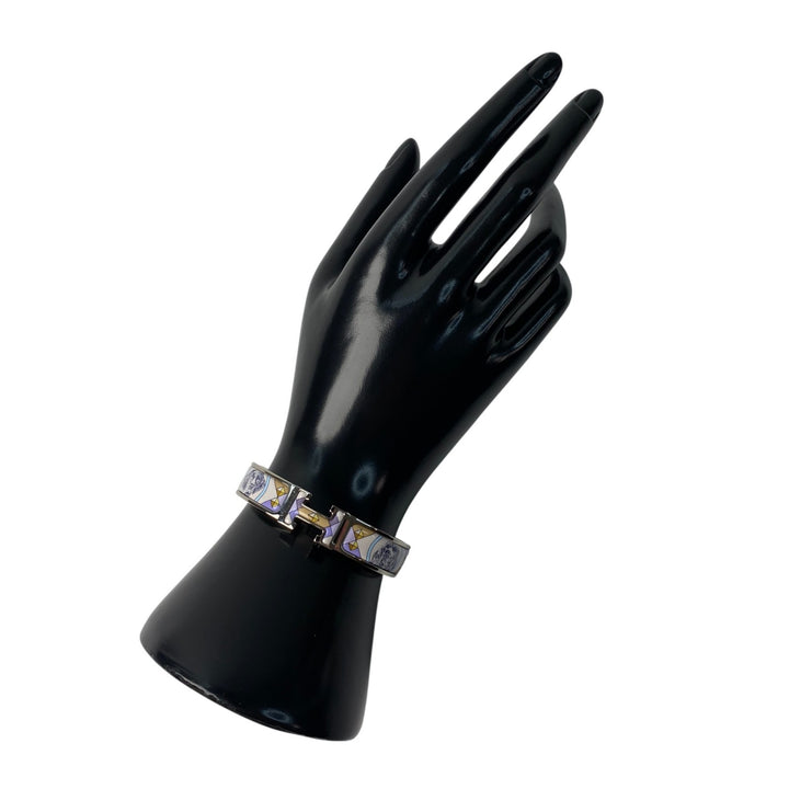 美品 エルメス HERMES レディース クリッククラックPM Hバングル ブレスレット FI 02 71