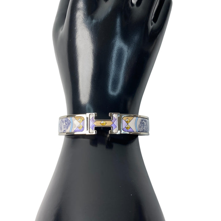 美品 エルメス HERMES レディース クリッククラックPM Hバングル ブレスレット FI 02 71