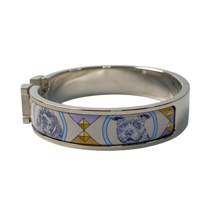 美品 エルメス HERMES レディース クリッククラックPM Hバングル ブレスレット FI 02 71