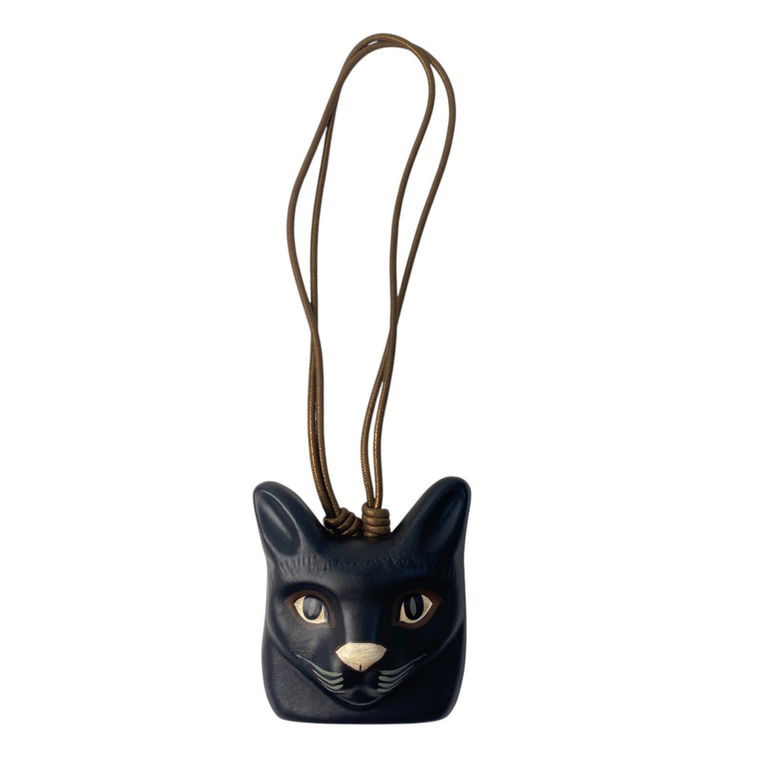 [入手困難] 定価約10万 ロエベ LOEWE レディース キャット フェイス ネックレス