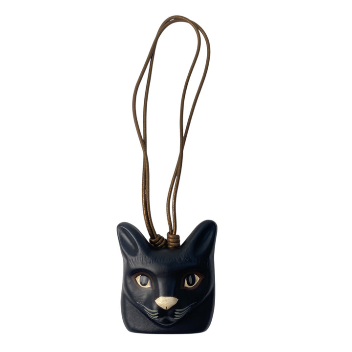 [入手困難] 定価約10万 ロエベ LOEWE レディース キャット フェイス ネックレス