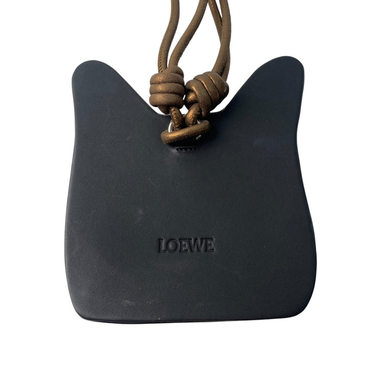[入手困難] 定価約10万 ロエベ LOEWE レディース キャット フェイス ネックレス