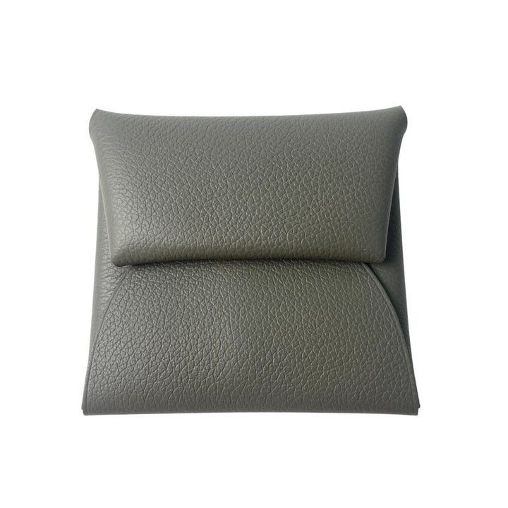 未使用 エルメス HERMES レディース バスティア U刻印 コインケース グリメイヤー