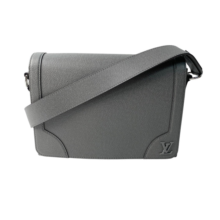 ルイヴィトン LOUIS VUITTON メンズ タイガ ニューフラップメッセンジャー ショルダーバッグ IC M30808 斜めがけ クロスボディ