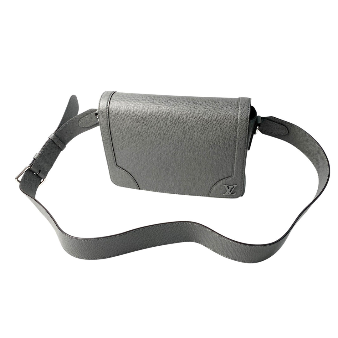 ルイヴィトン LOUIS VUITTON メンズ タイガ ニューフラップメッセンジャー ショルダーバッグ IC M30808 斜めがけ クロスボディ